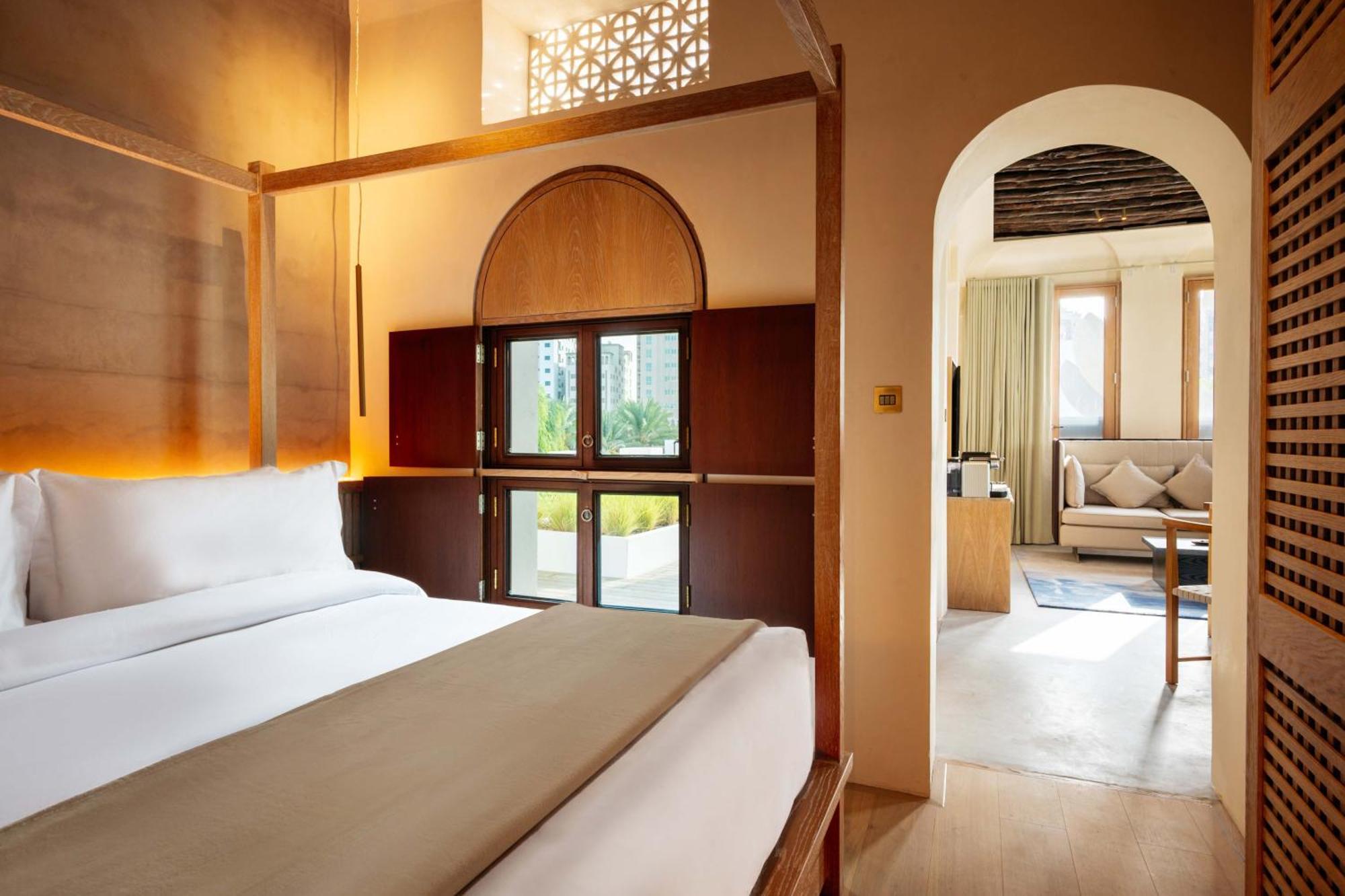 The Chedi Al Bait, Sharjah Hotell Exteriör bild A room at the hotel
