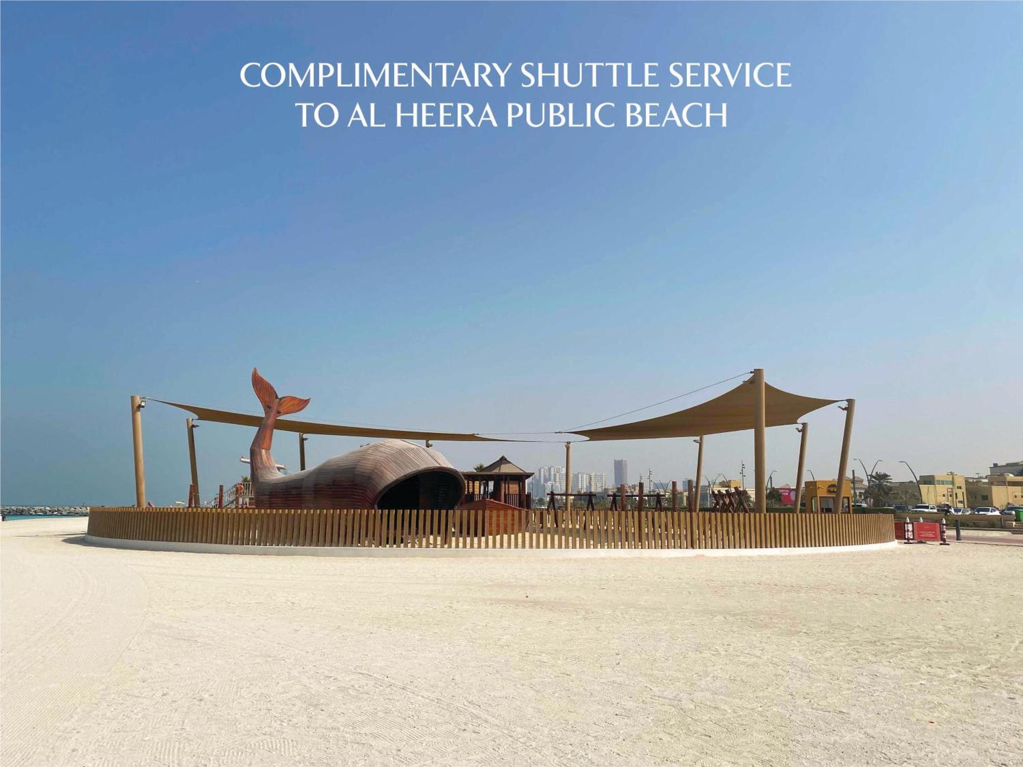 The Chedi Al Bait, Sharjah Hotell Exteriör bild Al Hajar Beach