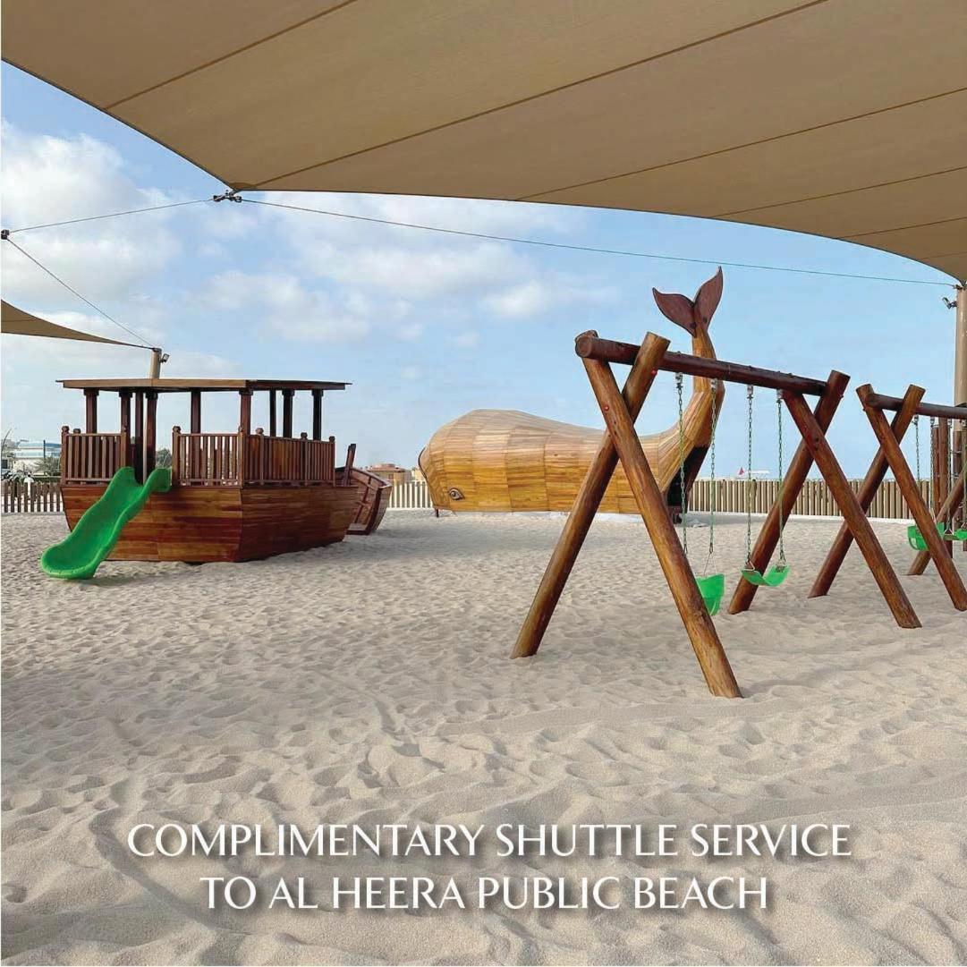 The Chedi Al Bait, Sharjah Hotell Exteriör bild The beach at the resort