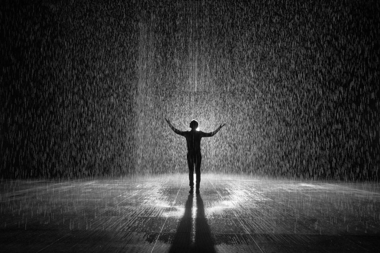 The Chedi Al Bait, Sharjah Hotell Exteriör bild Rain Room by Carsten Egevang